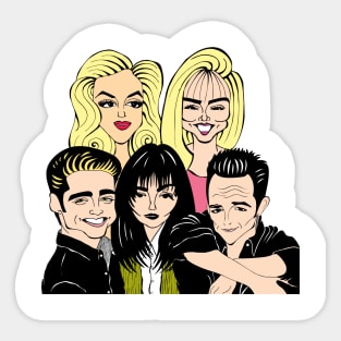 TEEN DRAMA FAN ART Sticker